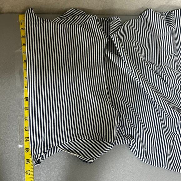 Toad & Co Womens Rosemarie Striped Dress Size S Sustainable Organic Cotton Vneck - Picture 9 of 11